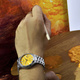 Zegarek Citizen Tsuyosa Yellow Automatic Classic Sapphire NJ0150-81Z