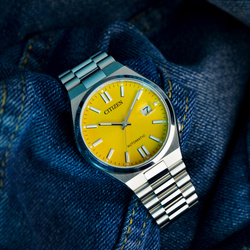 Zegarek Citizen Tsuyosa Yellow Automatic Classic Sapphire NJ0150-81Z