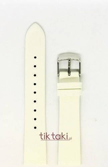 Pasek do zegarka Timex T2N791 P2N791 Biały