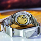 Zegarek Citizen Tsuyosa Yellow Automatic Classic Sapphire NJ0150-81Z