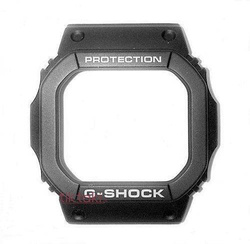 Bezel do zegarka Casio G-Shock  GW-M5600-1ER, GW-M5600, GW-M5610, G-5600E, GLX-5600, GLS-5600 (10287075) Czarny matowy