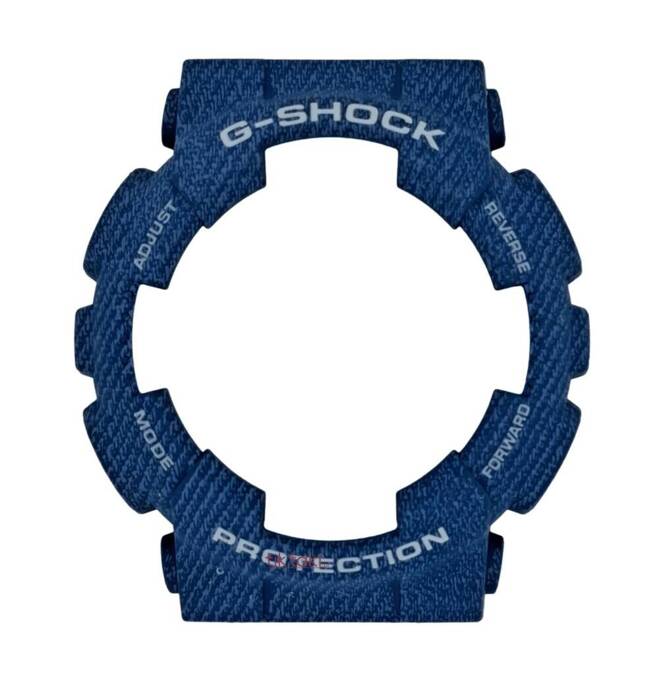 Bezel do zegarka Casio G-Shock GA-100 GA-110 (10515912) Niebieski Jeans