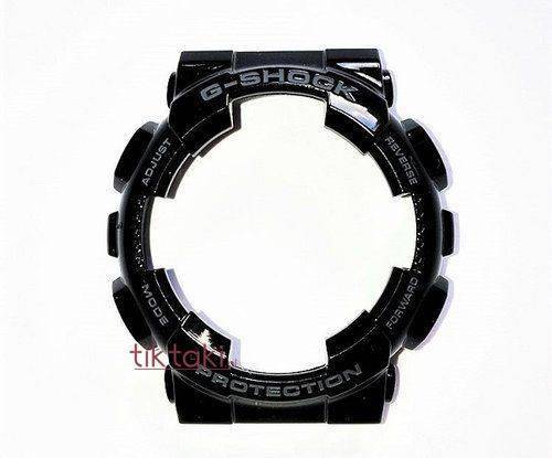 Bezel do zegarka Casio G-Shock GD-110-1ER, GA-100, GR-8900, GA-110, GD-100, GD-110, GA-120, GD-120, GAX-100 , GA-110 (10427824) Czarny lakierowany