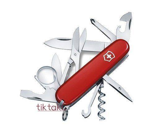 Scyzoryk Victorinox scyzoryk Explorer,  czerwony 1.6703