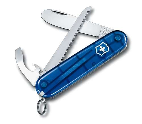 Scyzoryk Victorinox scyzoryk My First Victorinox H,  transparentny niebieski 0.2373.T2