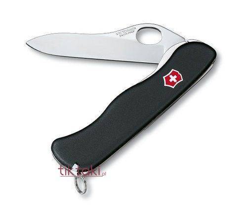 Scyzoryk Victorinox scyzoryk Sentinel Clip M,  czarny z klipsem 0.8416.M3