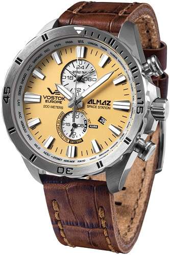 Zegarek Vostok Europe Almaz Space Station YM8J/320A655