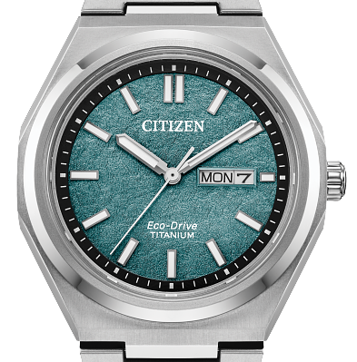 Zegarek Citizen Titanium  Eco-Drive AW0130-85X