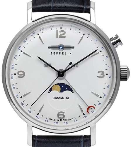 Zegarek Zeppelin Hindenburg Moonphase 8076-1