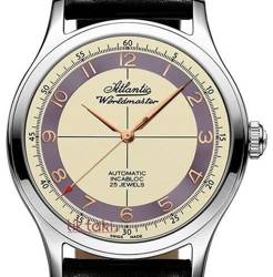 Zegarek Atlantic Worldmaster The Original Automatic Incabloc  53754.41.93RB