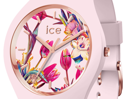 Zegarek ICE Flower - Lady pink- Small 019213, 326400