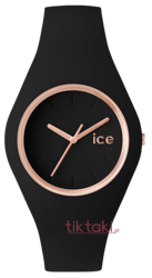 Zegarek ICE Glam - Black Rose Gold- Small 000979