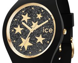 Zegarek ICE Glam Rock Black Stars - Small 019855